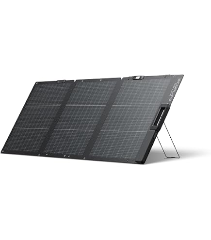Amazon | EF ECOFLOW 125Wソーラーパネル2個、250W両面リジッド